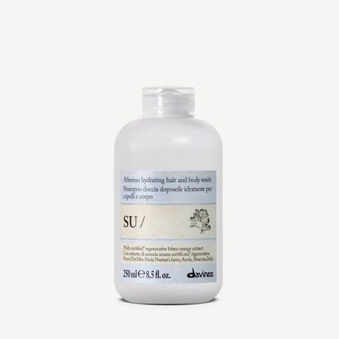 SU Hair & Body Wash Шампунь для волос и тела защита от солнца Davines, 250 мл