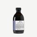 ALCHEMIC Shampoo Silver Шампунь з прямими пігментами для підсилення кольору волосся срiбний Davines, 280 мл