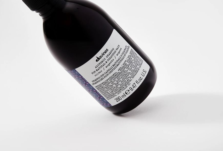 ALCHEMIC Shampoo Silver Шампунь з прямими пігментами для підсилення кольору волосся срiбний Davines, 280 мл