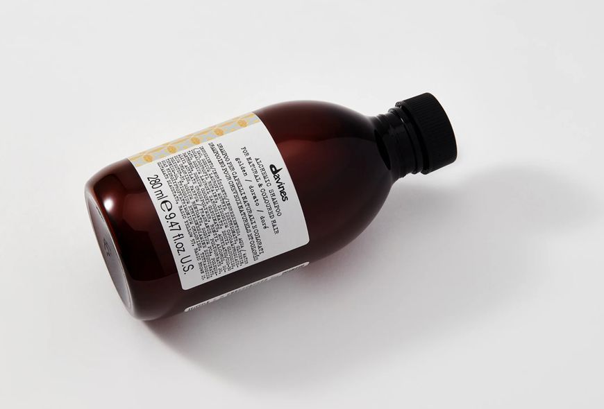 ALCHEMIC Shampoo Golden Шампунь с прямыми пигментами для усиления цвета волос золотой Davines, 280 мл
