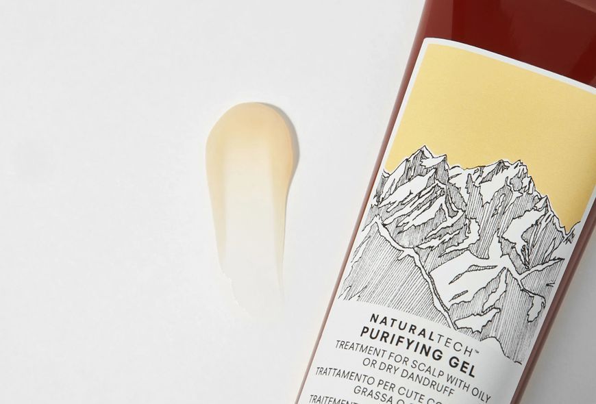 PURIFYING gel Очищающий гель против сухой или жирной перхоти Naturaltech Davines, 150 мл