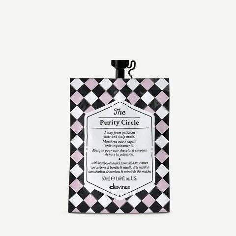 THE PURITY CIRCLE Маска-детокс для волосся та шкіри голови Davines, 50 мл