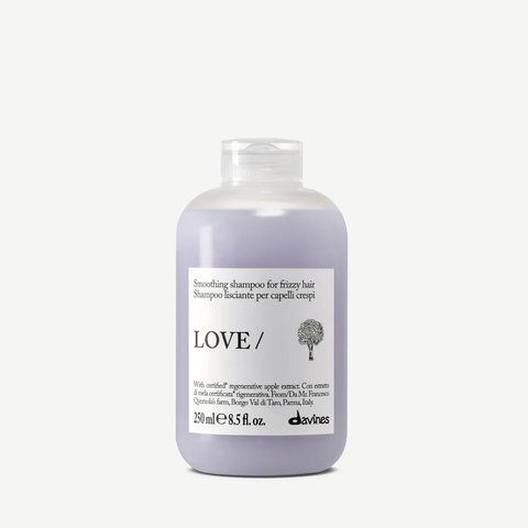 LOVE smoothing Shampoo Шампунь для разглаживания непослушных и волнистых волос Essential Haircare Davines, 250 мл