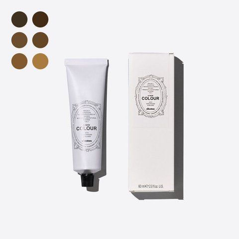 A New Color 7.73 средний бежево-золотистый блонд Davines крем-краска без аммиака