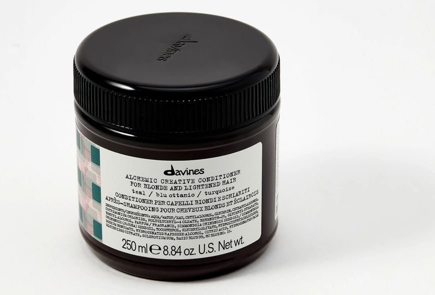 ALCHEMIC Creative Conditioner Teal Кондиціонер з прямими пігментами для підсилення кольору волосся бірюзовий Davines, 250 мл