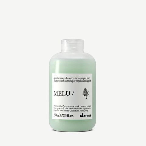 MELU Shampoo Шампунь проти ламкості для блиску пошкодженого та довгого волосся Essential Haircare Davines, 250 мл