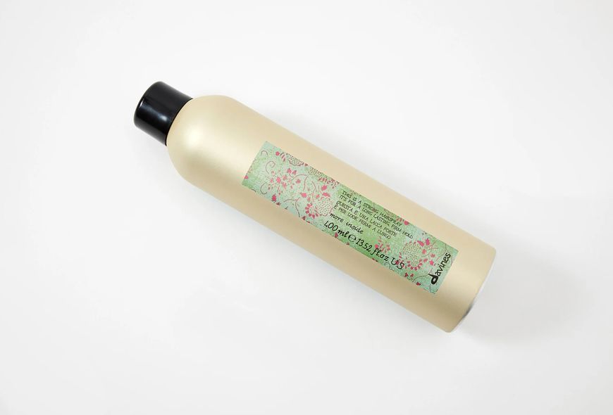 STRONG Hairspray Лак для волосся сильної фіксації для довготривалого стійкого ефекту. Фіксація #5 More Inside Davines, 400 мл