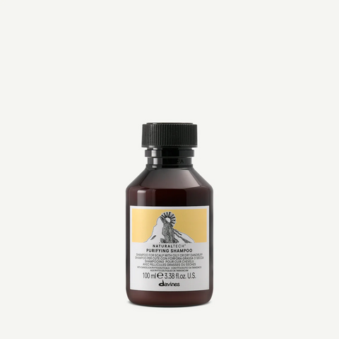 PURIFYING Shampoo Очищувальний шампунь проти сухої або жирної лупи Naturaltech Davines, 100 мл