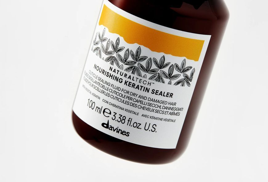 NOURISHING Keratin sealer Живильний кератиновий флюїд, що герметизує кутикулу Naturaltech Davines, 100 мл
