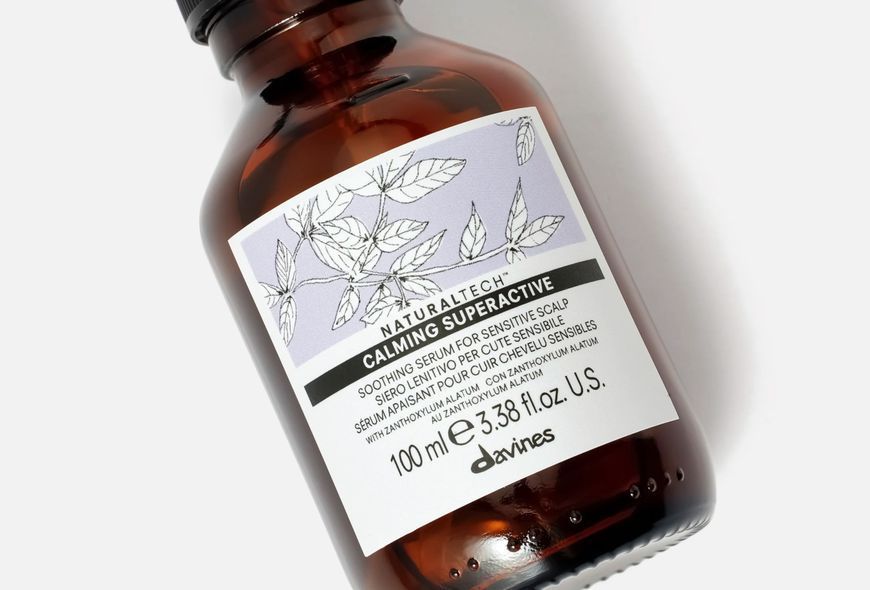 CALMING superactive Заспокійлива суперактивна сироватка, що знімає подразнення шкіри голови Naturaltech Davines, 100 мл