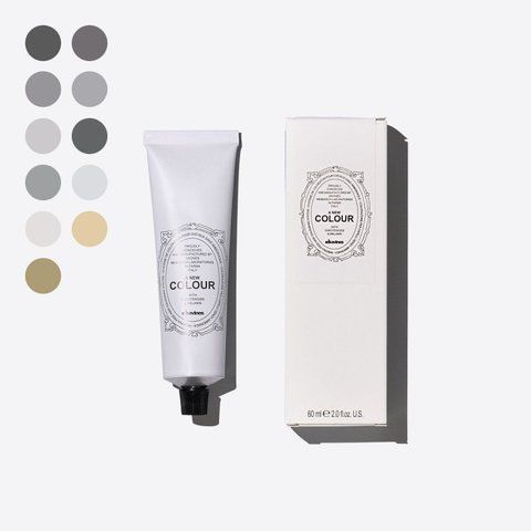 A New Color 6.11 темный насыщенный пепельный блонд Davines крем-краска без аммиака