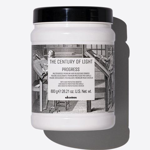 PROGRESS Багатофункціональна пудра для знебарвлення волосся Davines, 800 мл