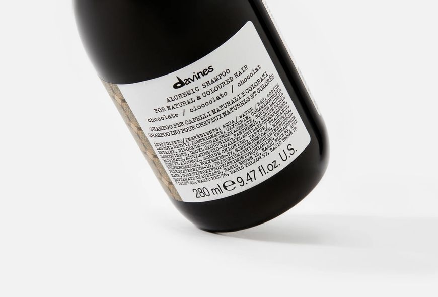 ALCHEMIC Shampoo Chocolate Шампунь с прямыми пигментами для усиления цвета волос шоколад Davines, 280 мл