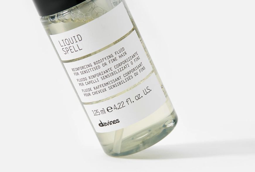 LIQUID Spell Флюїд для ущільнення та збільшення об'єму ослабленого та нормального волосся Davines, 125 мл