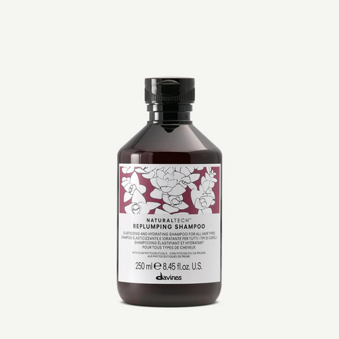 REPLUMPING Shampoo Зволожувальний шампунь для ущільнення волосся Naturaltech Davines, 250 мл
