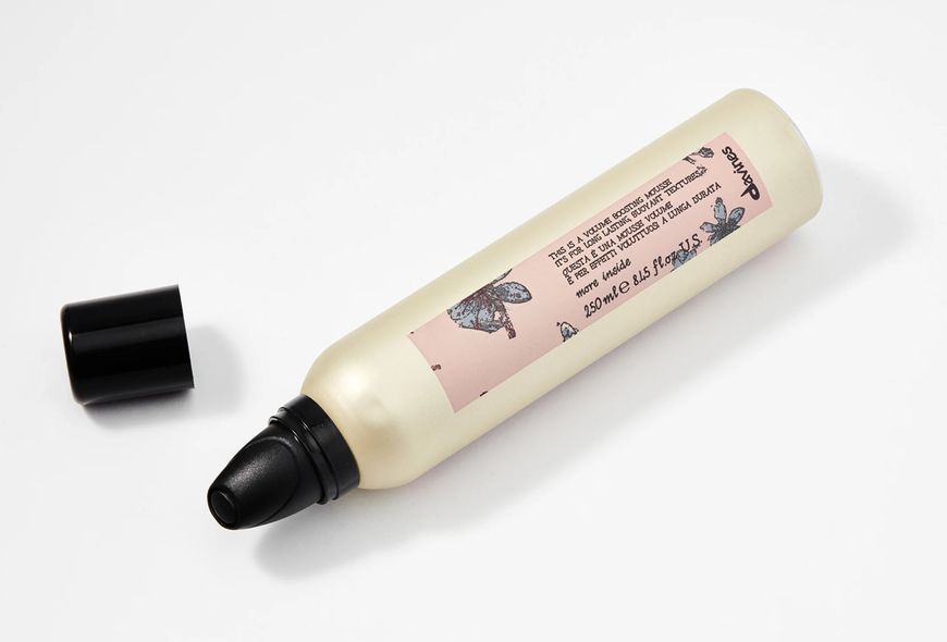 VOLUME BOOSTING Mousse Мусс для придания объема волос с длительной фиксацией. Фиксация #3 More Inside Davines, 250 мл