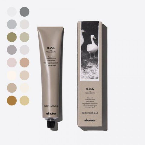 Mask with Vibrachrom M9.22 Дуже світлий інтенсивно-фіолетовий блонд Davines крем-фарба для перманентного фарбування