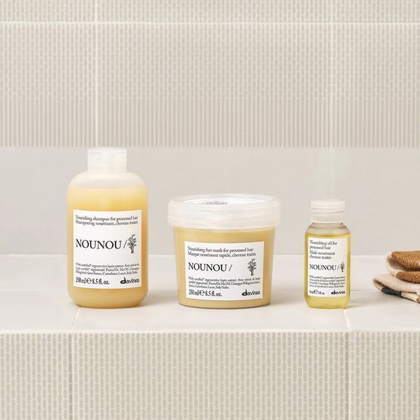 NOUNOU Hair Mask Маска для восстановления и глубокого питания поврежденных и ломких волос Essential Haircare Davines, 250 мл