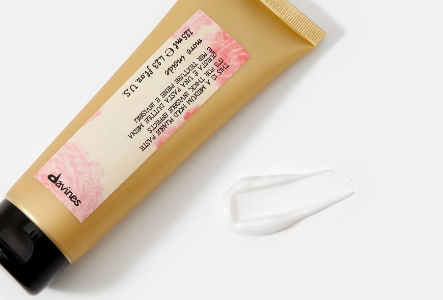 MEDIUM HOLD PLIABLE Paste Пластична паста середньої фіксації для моделювання об&rsquo;ємного невидимого стайлінгу. Фіксація #2 More Inside Davines, 125 мл