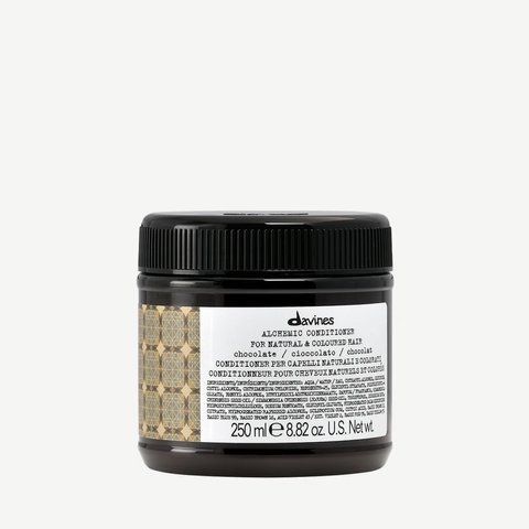 ALCHEMIC Conditioner Chocolate Кондиционер с прямыми пигментами для усиления цвета волос шоколад Davines, 250 мл
