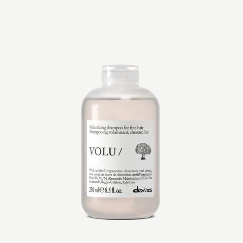 VOLU Shampoo Шампунь для придания объему тонким и нормальным волосам Essential Haircare Davines, 250 мл