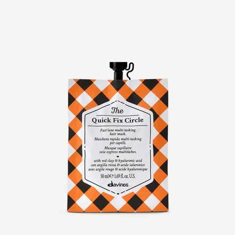 THE QUICK FIX CIRCLE Маска для миттєвого зволоження та розгладження волосся Davines, 50 мл