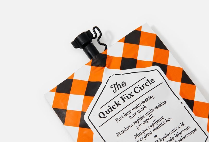 THE QUICK FIX CIRCLE Маска для миттєвого зволоження та розгладження волосся Davines, 50 мл