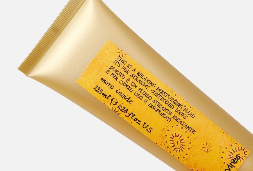 RELAXING MOISTURIZING Fluid Увлажняющий флюид для разглаживания волос. Фиксация #1 More Inside Davines, 125 мл