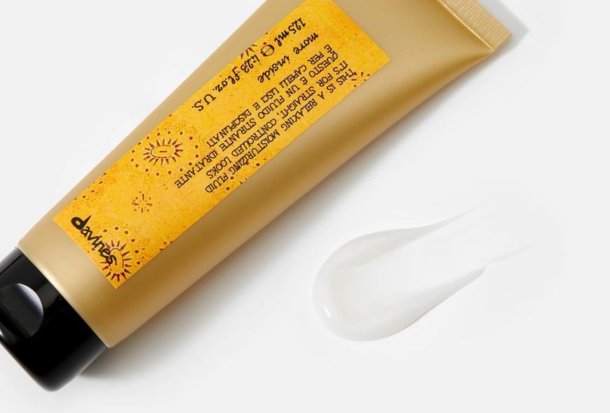 RELAXING MOISTURIZING Fluid Увлажняющий флюид для разглаживания волос. Фиксация #1 More Inside Davines, 125 мл